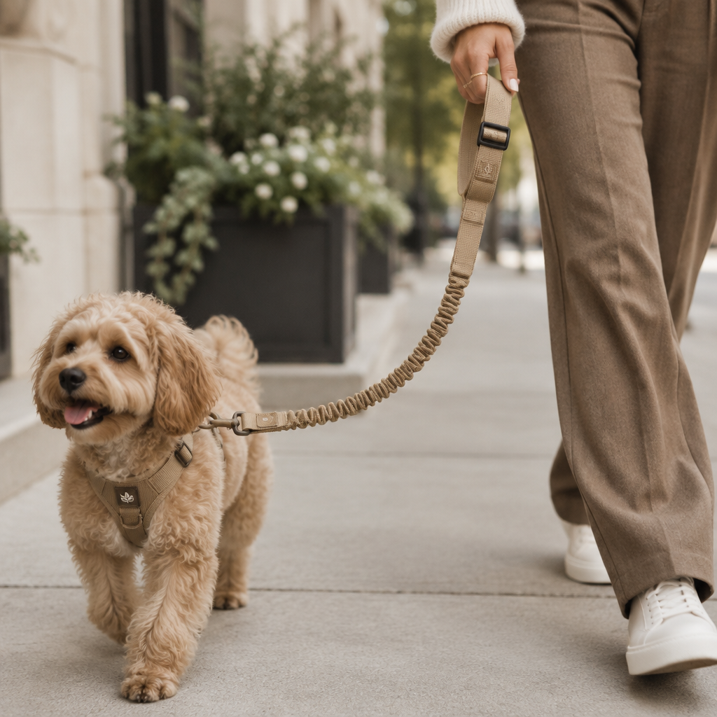 3-in-1 City Dog Leash - Dune