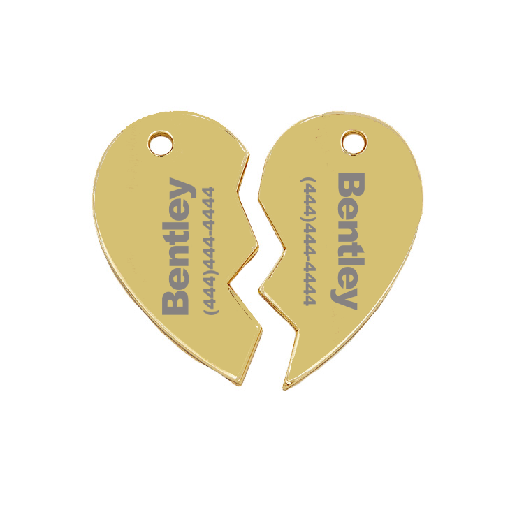 BFF Tags Pink and Blue (set of 2)